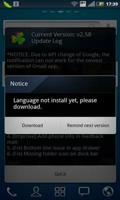 Catalan package for GO Launcher EX android App screenshot 1